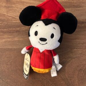 Disney Tsum Tsum Mickey Mouse Plush Toy - Red and Black